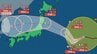 【台風情報】大型の「台風15号（チャンホン）」994hPa、最大瞬間風速25m/s...上陸のおそれ、お盆の列島を直撃か...今後の進路予想 19日(水)までの雨・風シミュレーション【気象庁8日午後4時5分発表】　|　岡山・香川のニュース | 天気 | RSK山陽放送