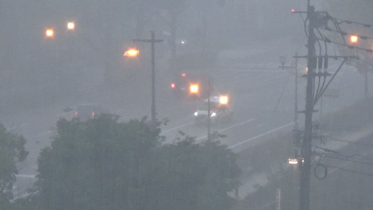 大雨速報】長崎県内で局地的な「非常に激しい雨」 松浦市で7月の観測