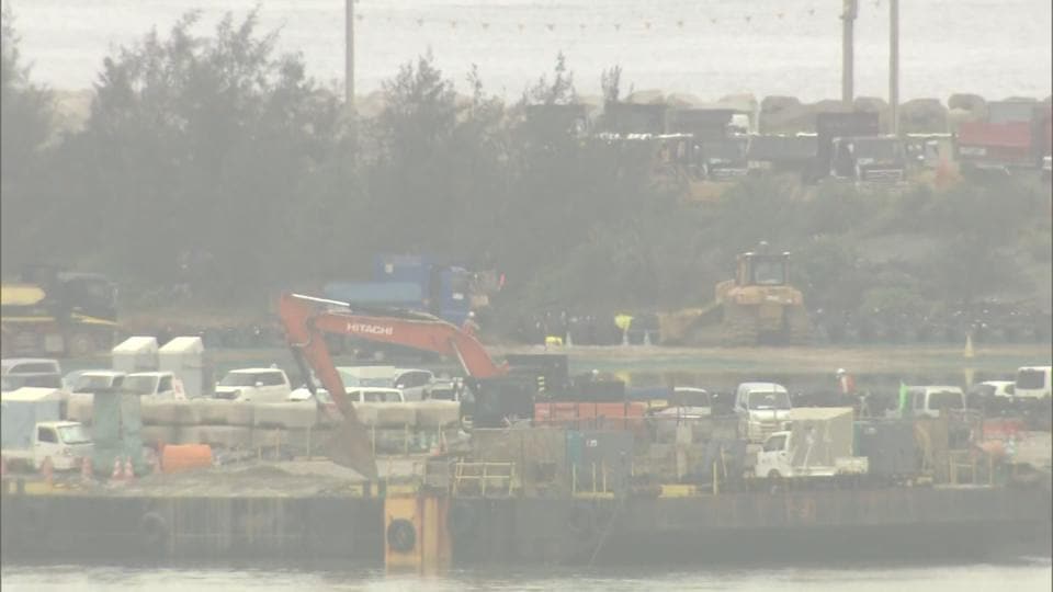辺野古大浦湾側の新たな区域で埋め立て着手　沖縄防衛局