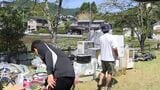 「1時間半ぐらいですごい水かさ増しちゃって」大雨被害の復旧作業、猛暑の中続く=浜松市天竜区 | 静岡のニュース | SBSNEWS | 静岡放送