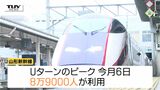山形新幹線の利用者(4/25~5/6)は福島・米沢間で約10万6000人 昨年度の同じ期間より若干減少 | 山形のニュース│TUYテレビユー山形