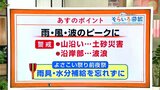 高知の天気 9日は台風6号の影響で雨・風・波がピークに よさこい期間中の天気も含め東杜和気象予報士が解説 | 高知のニュース・天気|KUTV NEWS | KUTVテレビ高知