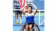 車いすテニス・上地結衣が全米オープン連覇達成で4度目V!小田凱人は準優勝で連覇逃す|TBS NEWS DIG