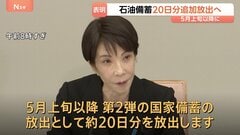 高市総理が「石油備蓄約20日分を追加放出」表明　5月上旬以降に第2弾として　石油供給の偏り・流通の目詰まり対応も赤沢経産大臣らに指示| TBS CROSS DIG with Bloomberg