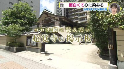 カープのファンでいることは修行である」 お寺のポップな掲示板 18年で