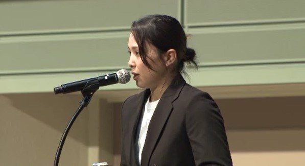 「きょうをやり切ることの繰り返しが金につながった」パリ五輪の柔道金メダリスト・出口クリスタ選手が講演「スランプこそ成長のチャンス」　|　SBC NEWS | 長野のニュース | SBC信越放送