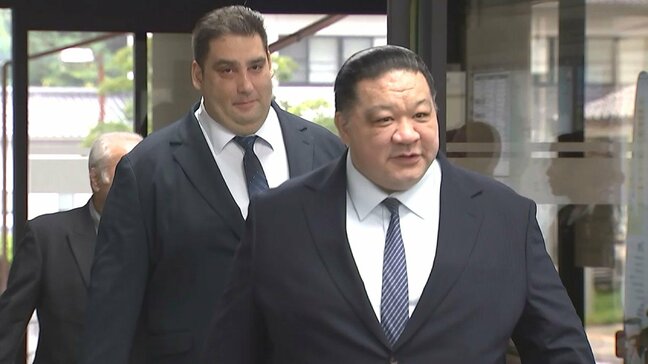 元大関・魁皇率いる浅香山部屋が合宿　子どもたちとふれあい稽古　大分・竹田市|TBS NEWS DIG