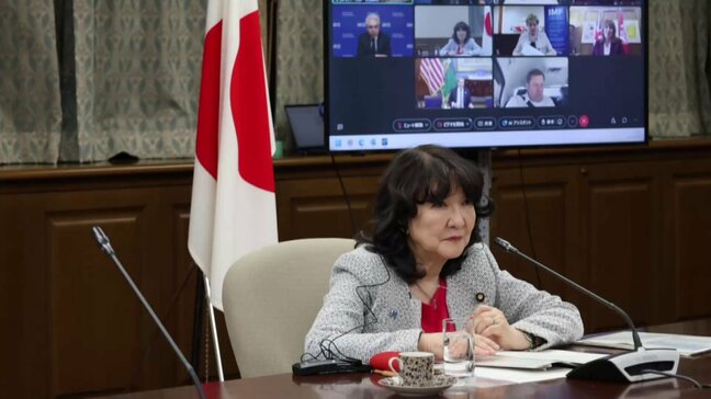 原油価格の高騰受けG7財務相が共同声明「石油備蓄の放出含めて必要な対応」 片山財務大臣「非常に大きな成果」|TBS NEWS DIG