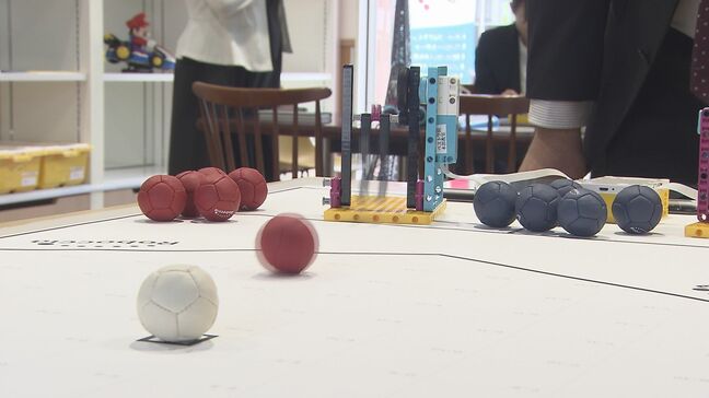 新しい学び ロボット×ボッチャ「ロボッチャ」で実践的創造力を学ぶ塾の教室 福島・郡山市、会津若松市|TBS NEWS DIG