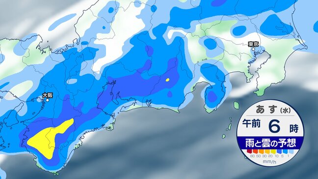 【大雨情報】梅雨前線が活発化 名古屋など東海地方は今夜から“警報級の大雨”の恐れ 雷を伴った激しい雨のところも【今後の雨予想シミュレーション】愛知・岐阜・三重・静岡の天気|TBS NEWS DIG