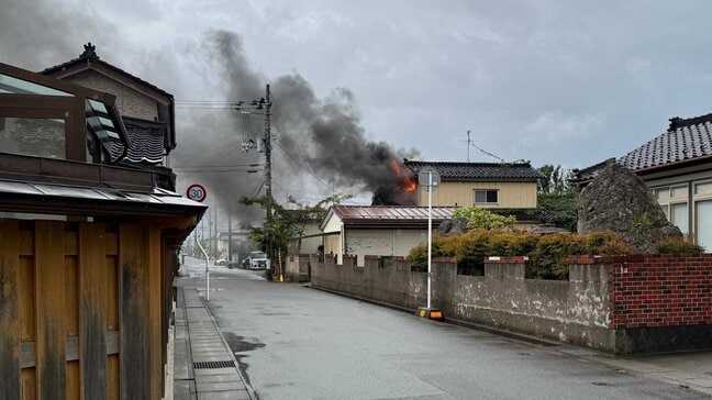 早朝の酒田市で火災 住宅が焼けるもケガ人の情報はなし(山形)|TBS NEWS DIG