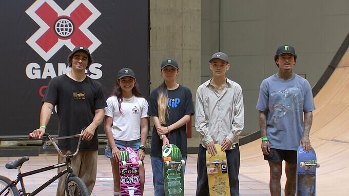 パリ五輪銀・赤間凜音「自分らしいスタイルで優勝したい」XGames前に意気込み語る【スケートボード】|TBS NEWS DIG