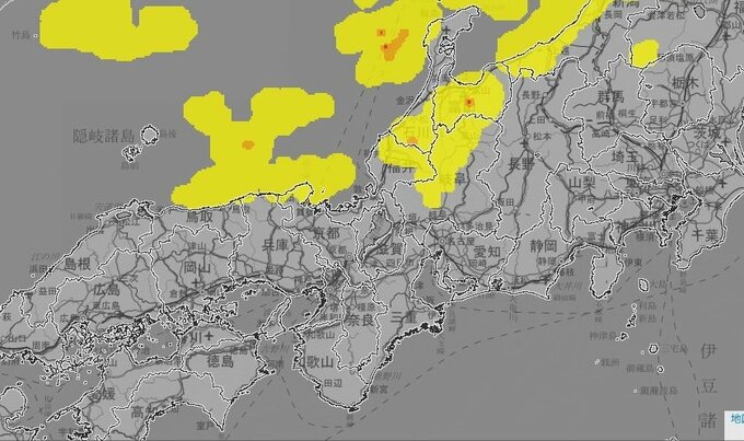 【気象情報】近畿地方は2日夜遅くから３日夕方にかけて竜巻などの激しい突風や降ひょう、落雷、急な強い雨に注意　|　富山のニュース｜天気・防災｜チューリップテレビ