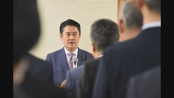 山下法務大臣が就任会見「国民生活に密接に関わる重要な課題に全力で対処」|TBS NEWS DIG