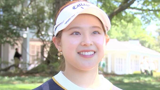 20歳の吉田鈴、マスターズのコースでスーパーショット！「イーグルできるなんて本当に幸せ」【オーガスタ女子アマ】|TBS NEWS DIG