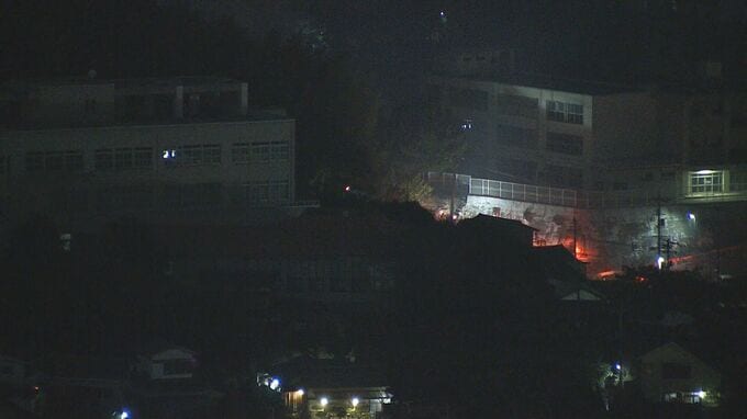 【速報】下関市役所から約500メートル…住宅から出火　山口・下関　|　山口のニュース・天気・防災｜tys NEWS｜ｔｙｓテレビ山口