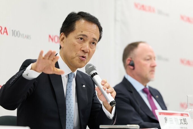 野村HD、奥田社長ら執行役の報酬総額74億円ー前年比6割増