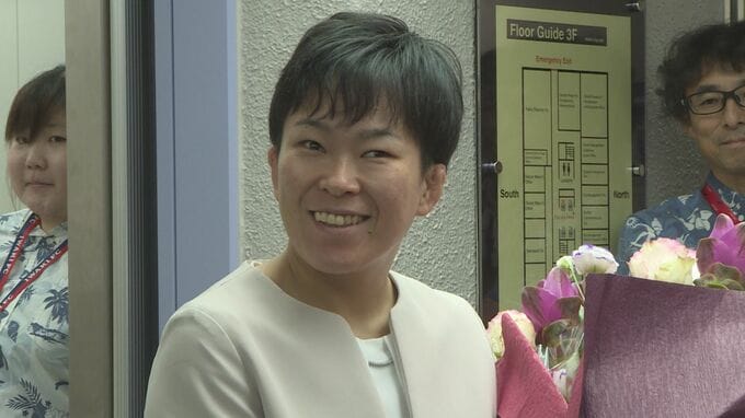 「とりあえずアイスクリーム食べたい」視覚障害柔道・半谷静香選手が初メダルに笑顔　故郷いわき市も大熱狂　福島【パリパラリンピック】　|　福島のニュース│TUF