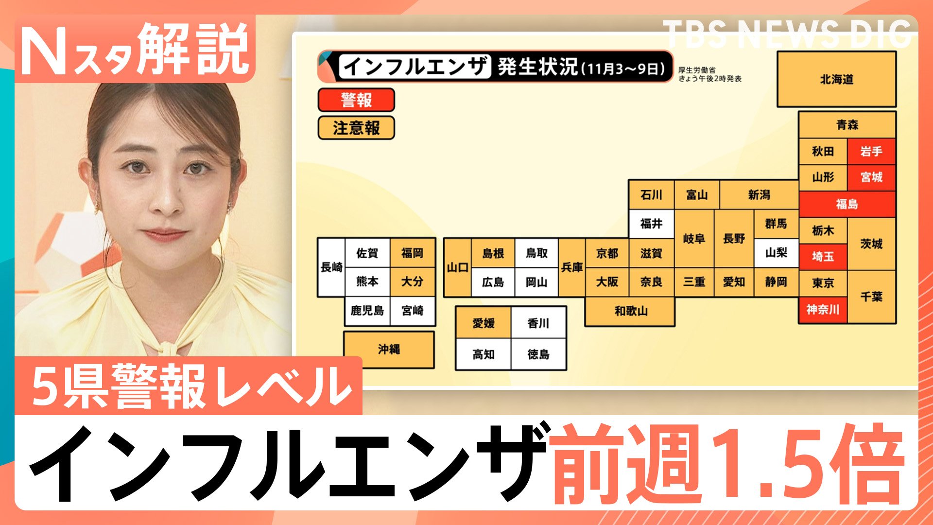 猛威ふるうインフルエンザ 感染者は前週の1.5倍！ 痛み少なく十数秒で