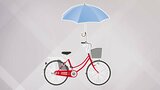 梅雨の時期の自転車運転　自転車に傘を固定　違反になる?ならない?|TBS NEWS DIG