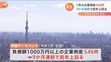 全国倒産件数リーマンショック以来の増加傾向 「賃上げ」関連倒産も増加|TBS NEWS DIG