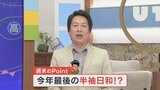今週末は今年最後の半袖日和 富士山初冠雪も記録的な遅さに 気象予報士が解説 山梨 【天気】 | 山梨のニュース | UTYテレビ山梨