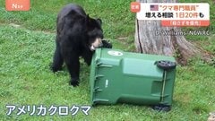 住宅街にクマが現れる町　アメリカの「クマ対策専門」州職員に密着　住民守る訓練も| TBS CROSS DIG with Bloomberg