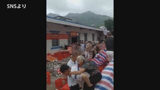 中国・四川省の村で建物一部が倒壊で5人死亡　子どもの進学祝う宴会の最中に| TBS CROSS DIG with Bloomberg