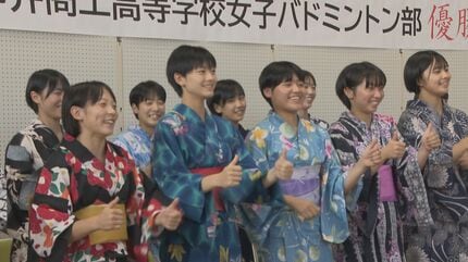 バドミントンのニューヒロイン 全日本総合優勝・宮崎友花選手（柳井