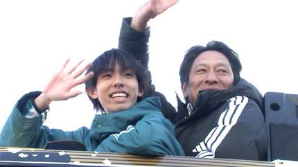 青山学院大 箱根駅伝優勝パレードに約3万人 原監督「来年も必ず勝ち