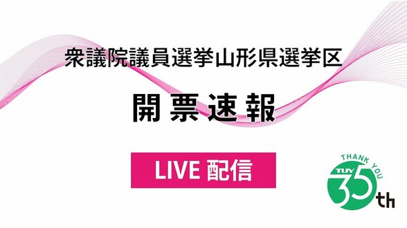 【LIVE配信】2024衆院選　山形「開票・当選確実」情報配信中　★午後11時30分頃から最新情報　バンザイ　インタビュー等を配信|TBS NEWS DIG