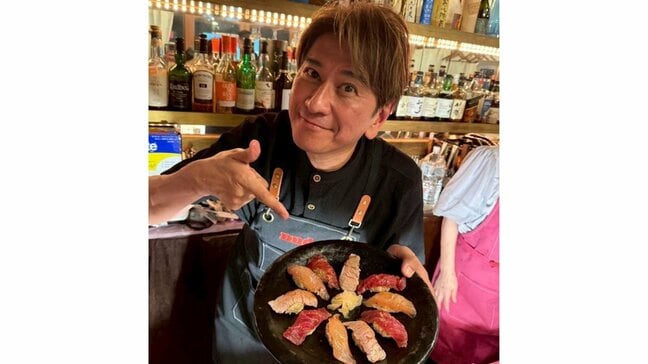 【 川﨑麻世 】 友人送別会で握った寿司に「ん〜美味い!」の歓声 豊洲市場の魚で職人級の腕前披露|TBS NEWS DIG