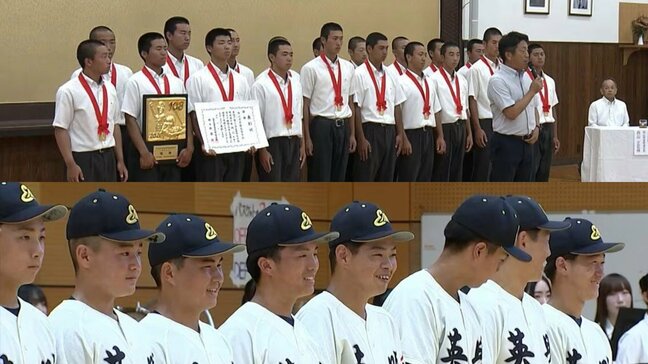 【高校野球】「粘り強い野球を」「このマウンドに戻って来られた」岡山学芸館&英明ナインが甲子園で事前練習 聖地で肩をならし初戦に意気込む|TBS NEWS DIG