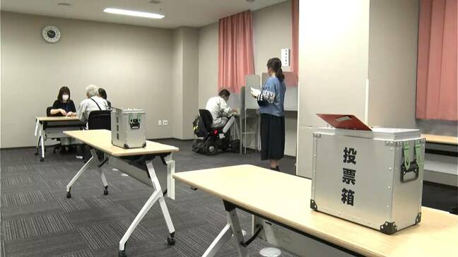 鹿児島市立病院で参議院議員選挙不在者投票|TBS NEWS DIG