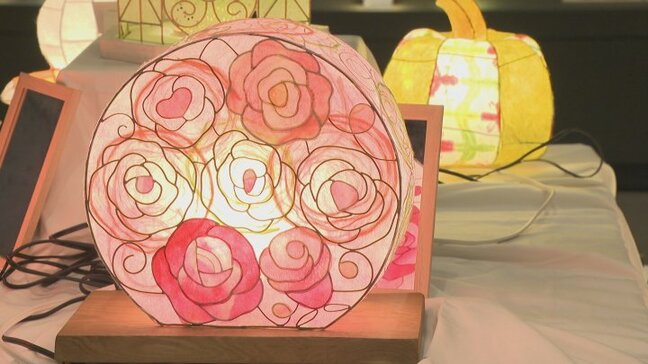 アニメのキャラクターや花など　170点を超える手作り照明　土器などあかりの歴史を学べる展示も　山梨・春日居郷土館|TBS NEWS DIG