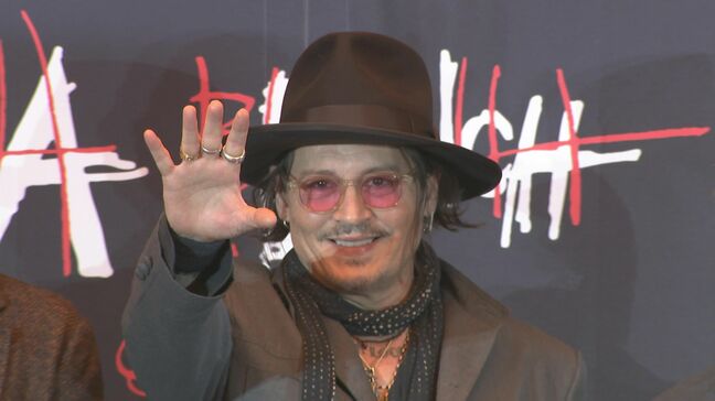  【 ジョニー・デップ 】日本滞在中もホテルで絵を描き「心配しないで、ちゃんとシャワー浴びてきた」「ちゃんときれいだよ！」|TBS NEWS DIG