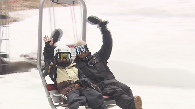 GW期間中に季節外れのスキー満喫　5月でも積雪は1メートル超え　福島|TBS NEWS DIG