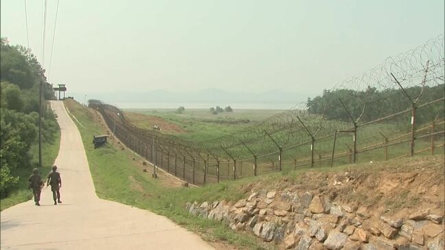 韓国軍が軍事境界線を越えた北朝鮮人の男性1人を確保　軍人ではなく民間人だと説明|TBS NEWS DIG