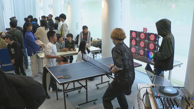 卓球Ｔリーグの金沢ポート　子ども向けの一風変わった卓球教室を開催|TBS NEWS DIG