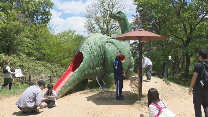 「空が近くまで見えた」茶臼山恐竜園・自然植物園で親子向けイベント・長野県長野市　|　SBC NEWS | 長野のニュース | SBC信越放送