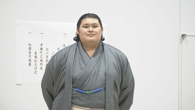 新入幕で横綱・照ノ富士とは結びで取り組みも… 大相撲初場所・石川・津幡町出身の大の里は11勝で敢闘賞の快挙|TBS NEWS DIG