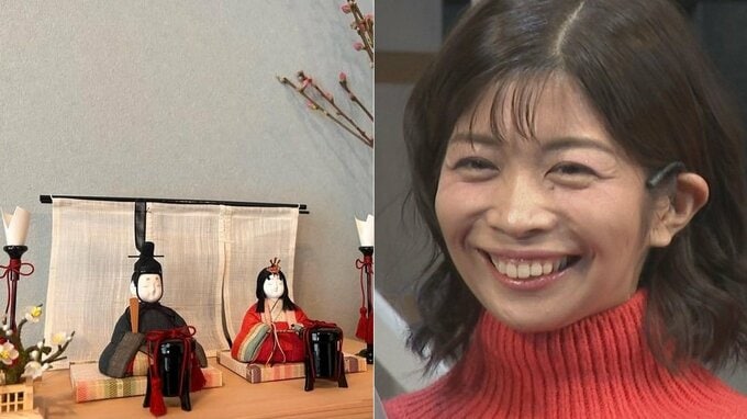 【 三倉茉奈 】「#おひなさま」　飾りを見た娘の問いに「ナイス発想」ほっこり笑い|TBS NEWS DIG