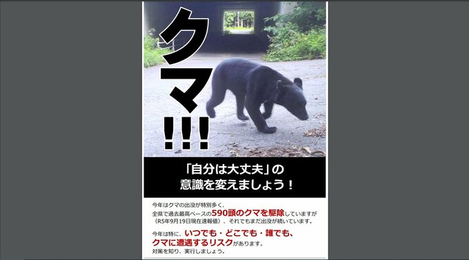 590頭を駆除も・・・クマよる人身事故が過去最多を更新中　秋田県が警報延長し注意呼びかけ　この秋はブナ「大凶作」予測|TBS NEWS DIG