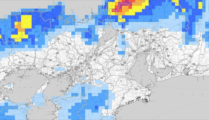 【強烈寒波】近畿地方“暴風雪”となるおそれが…“警報級の大雪”となる可能性も　北部では60㎝の降雪予想【大雪と雨のシミュレーション13日まで】|TBS NEWS DIG