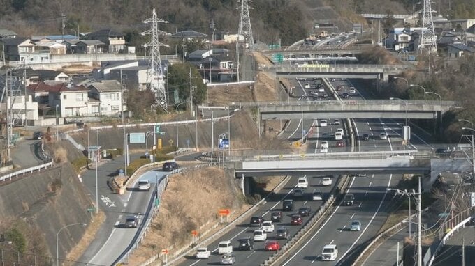 中央道・上り　小仏トンネル付近を先頭に１２キロの渋滞　2日は最大２５キロの渋滞予想【2日午後1時半現在】|TBS NEWS DIG