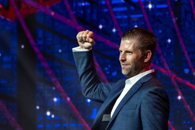 ビットコインの中心は今や米国、トランプ氏次男が香港の会議で熱弁