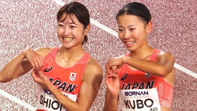 久保凛は銅に0秒12届かず4位！塩見綾乃も5位　女子800mで日本勢52年ぶりのメダル獲得ならずも力走見せる【アジア大会】|TBS NEWS DIG