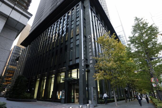 三井住友ＴＧの７－９月純利益９倍に、株売却寄与－自社株買いも