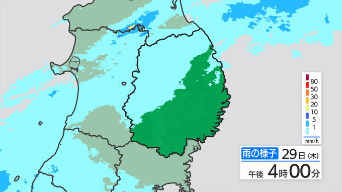 岩手県では前線や暖かく湿った空気の影響により大雨となる所がある見込み　30日は土砂災害や低い土地の浸水、河川の増水や氾濫に警戒を|TBS NEWS DIG