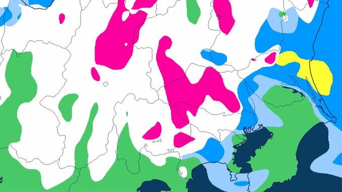 【大雪情報】関東甲信　19日夕方にかけ山沿いを中心に大雪　関東地方南部の平地でも３㎝の降雪予想　警報級の地域が広がる可能性も　【大雪と雨のシミュレーション】|TBS NEWS DIG